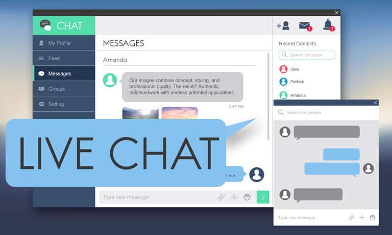 google play live chat